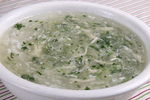 荠菜肉丝豆腐羹