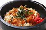 石锅泡菜炒饭