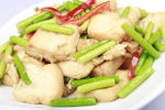 蒜苔豆腐