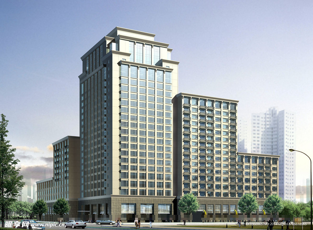 商贸中心建筑设计