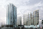 商务楼建筑效果图