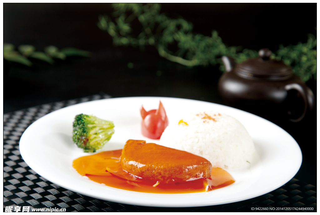 鲍汁鹅肝捞饭