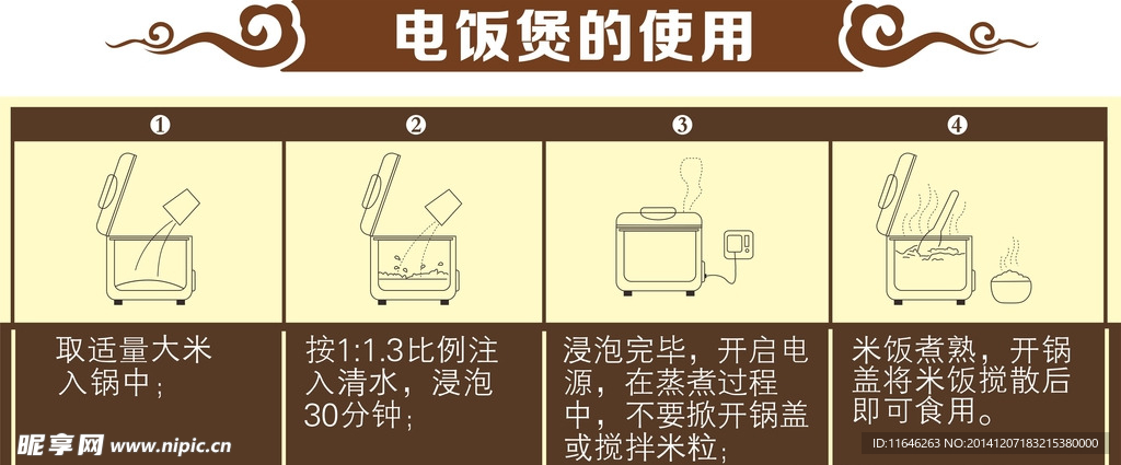 电饭煲  说明  使用