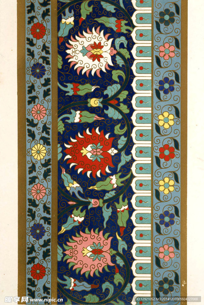 中国传统花纹图案