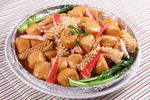 铁板海鲜玉子豆腐