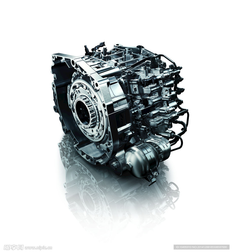 轿车发动机未分层