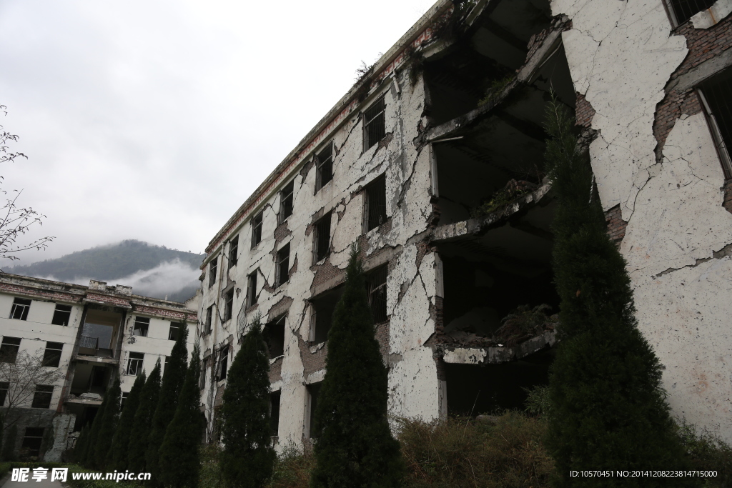 汶川地震遗址