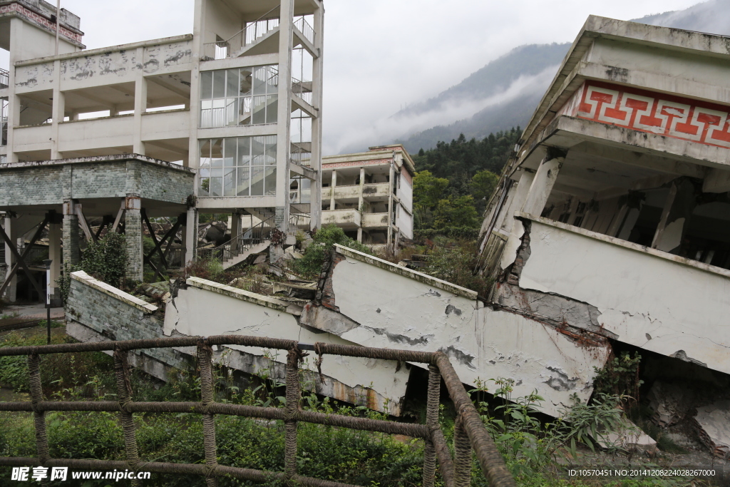 汶川地震遗址