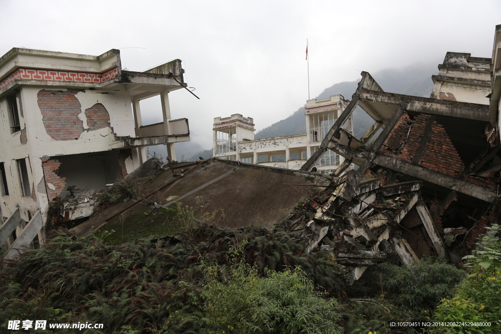 汶川地震遗址