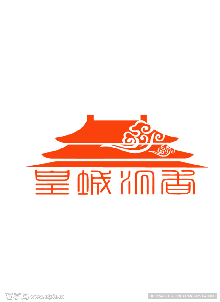 中国风logo帝王世家皇城沉香