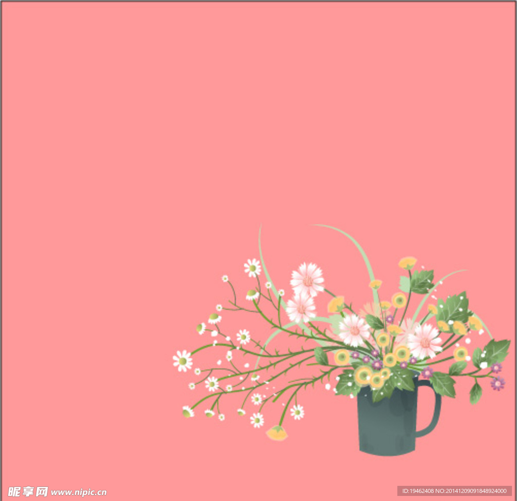 花朵 背景
