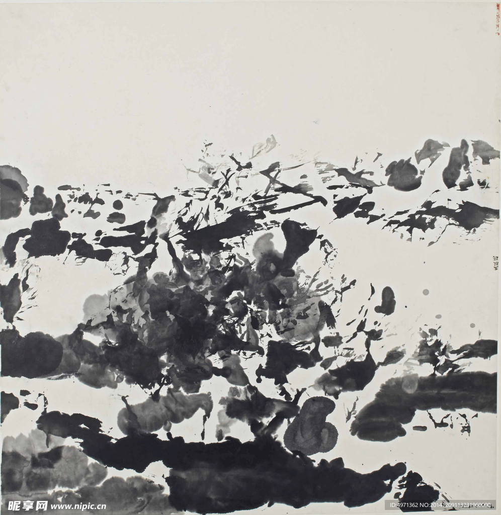 赵无极油画 抽象
