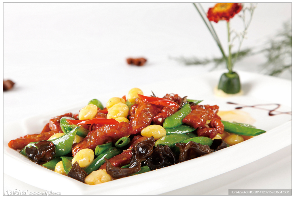 翡翠白果松板肉