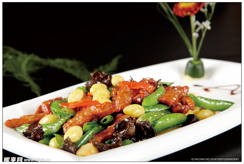 翡翠白果松板肉