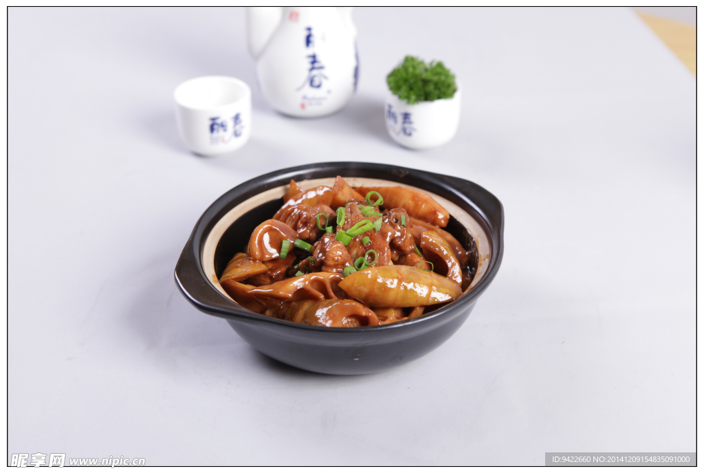 菇苏姜酒烧鸡