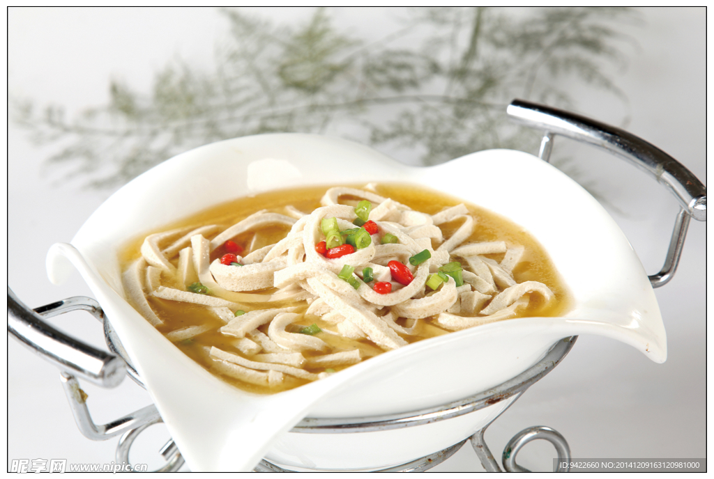 鸡汤豆腐丝