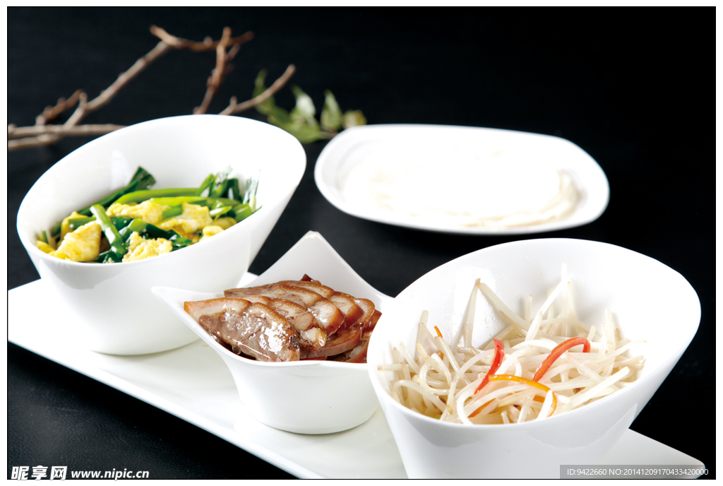 京味酱肘卷饼
