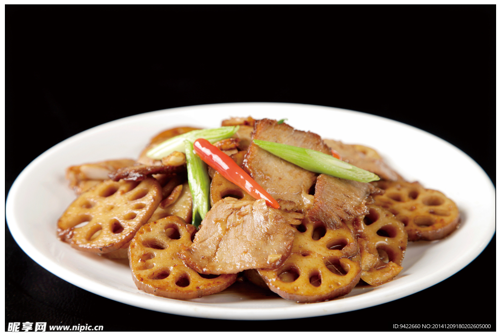 莲葱炒牛肉