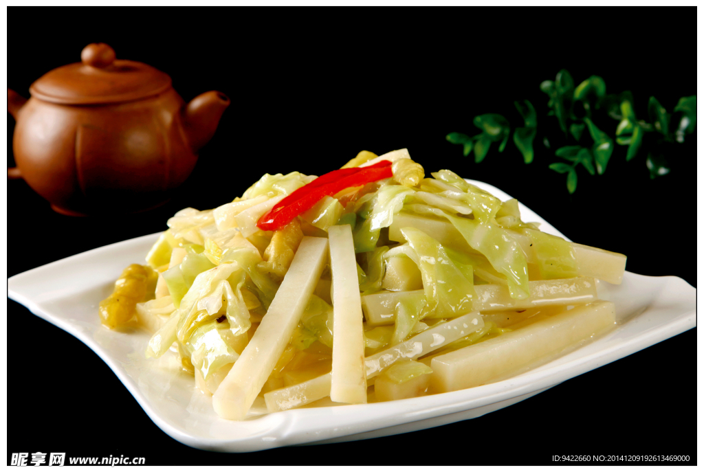 酸白菜炒土豆条