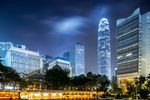 香港国际金融中心夜景