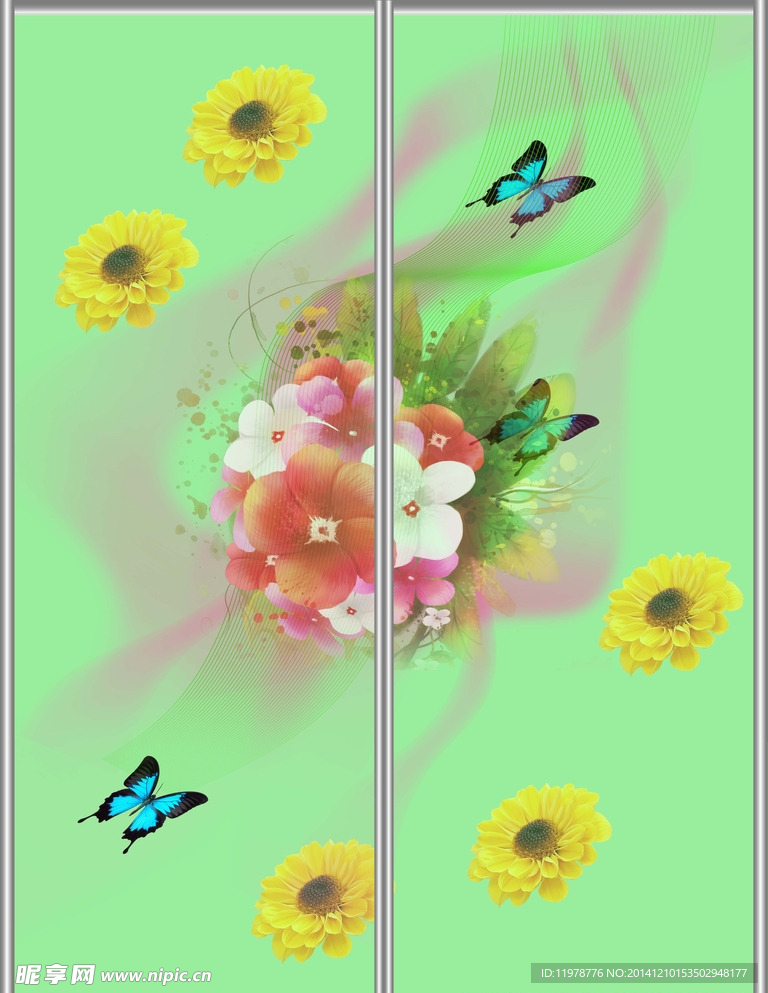 移门花纹