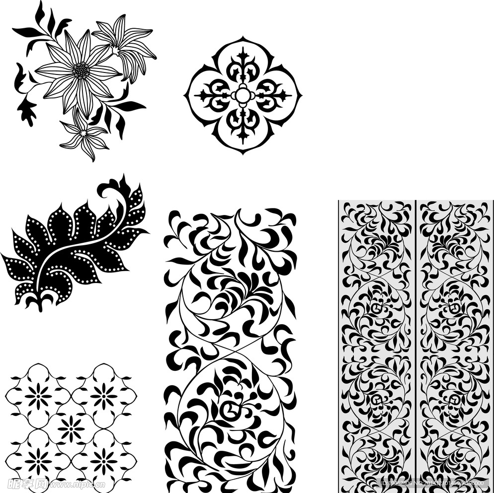 花纹底纹