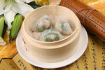 鲜虾荠菜饺