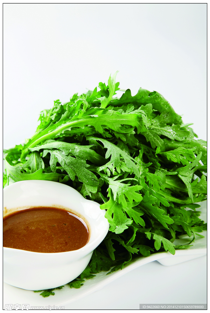 麻酱茼蒿