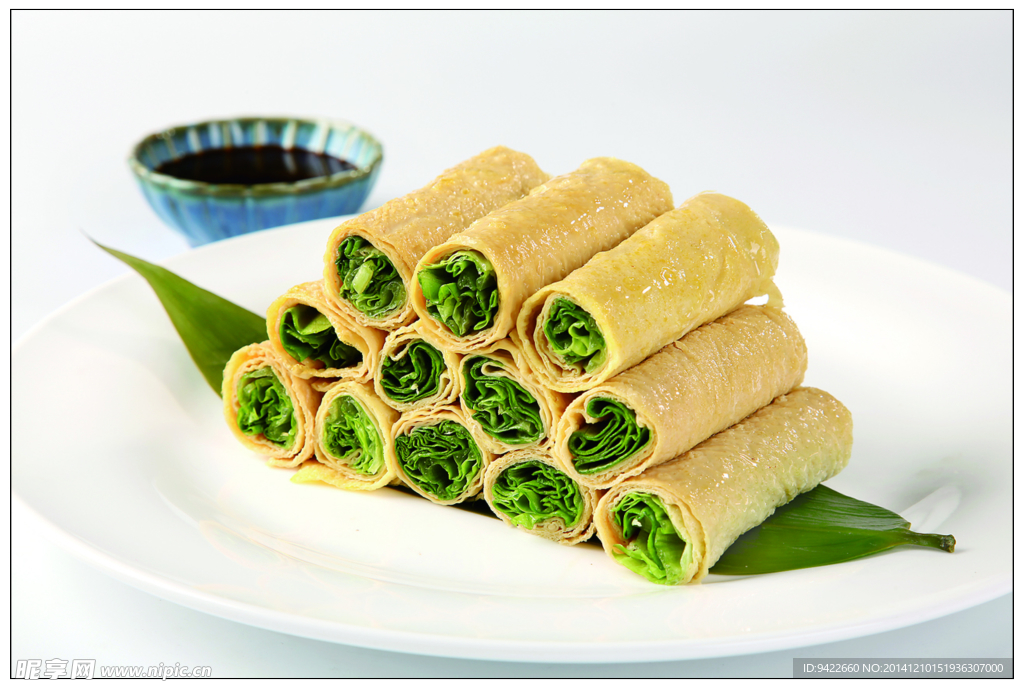 巧手生菜卷