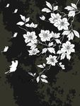 白色花