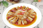 香豆腐烧蹄筋