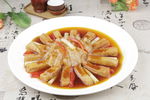 香豆腐烧蹄筋