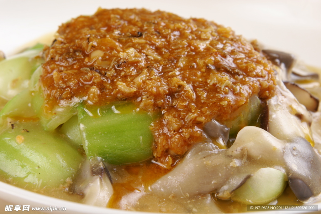 蟹粉什菌青菜梗
