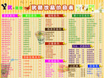 价格表