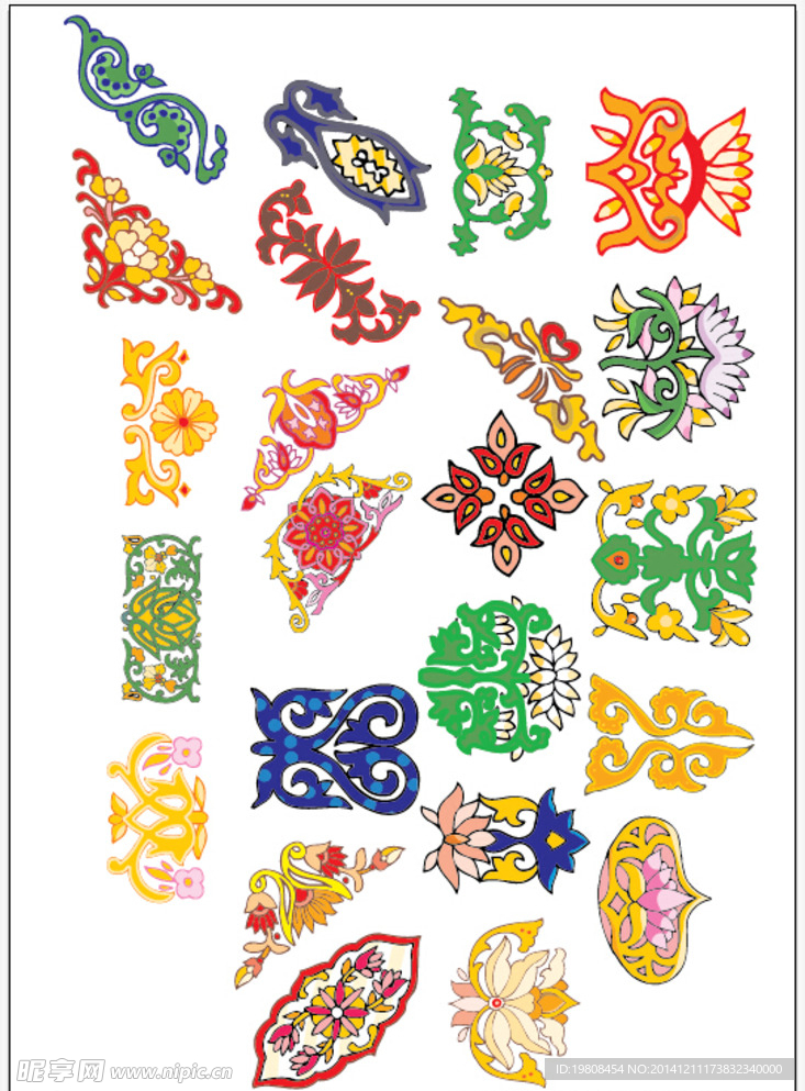 古典花纹( 平面图 )