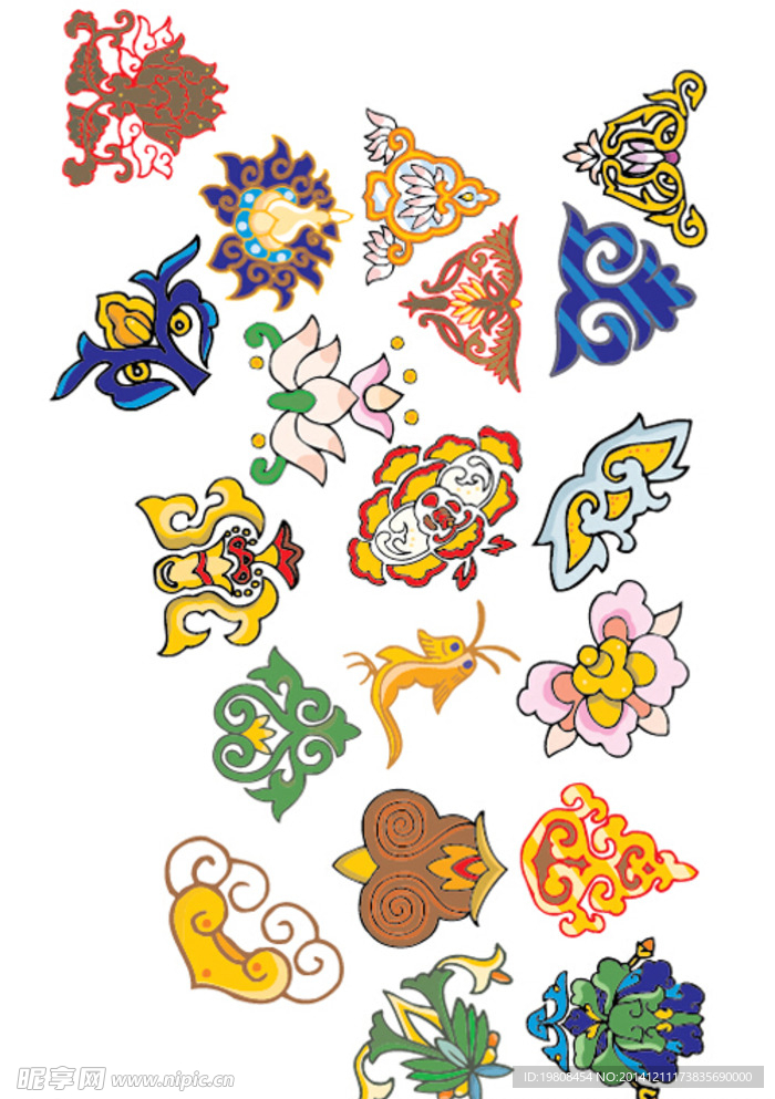 古典花纹( 平面图 )