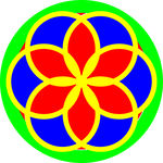 花样 圆形