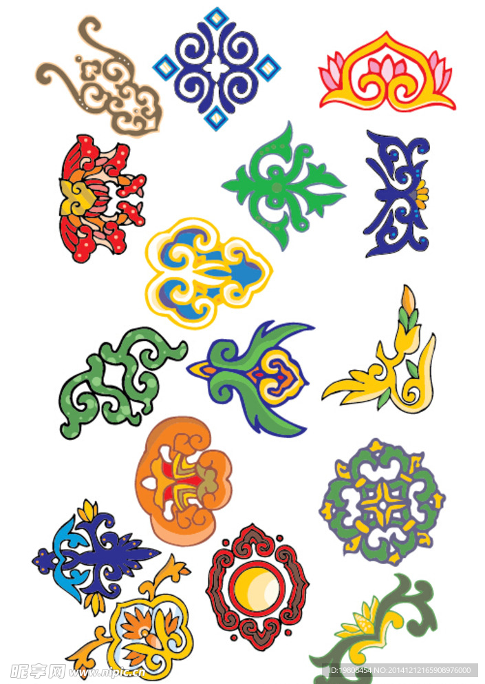 古典花纹( 平面图 )