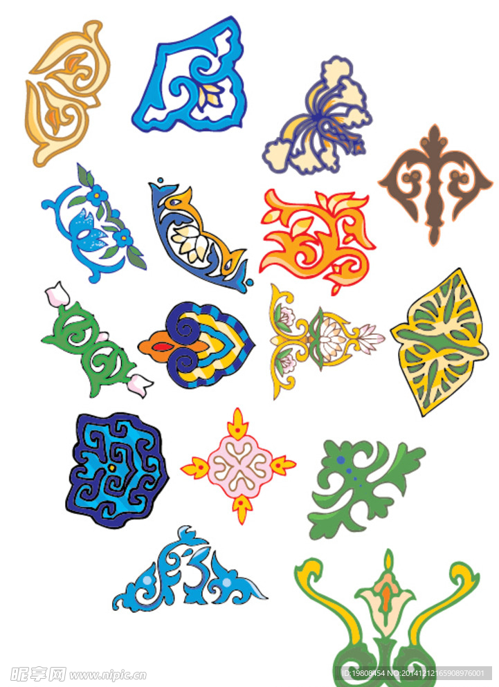 古典花纹( 平面图 )