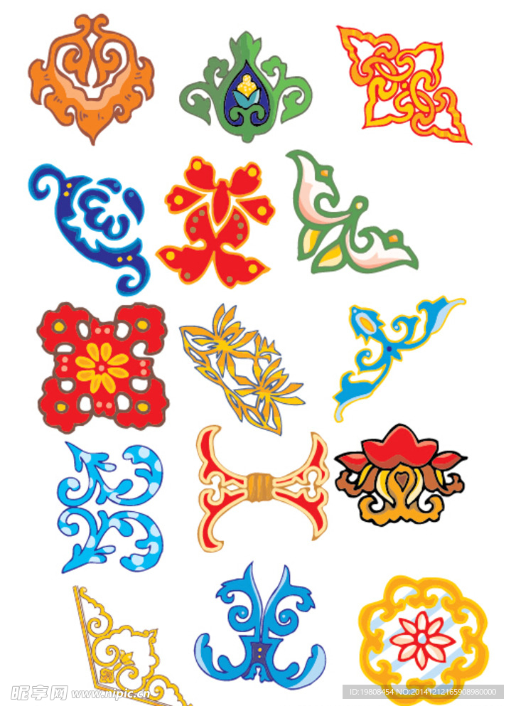 古典花纹( 平面图 )