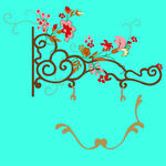 花纹 花底纹
