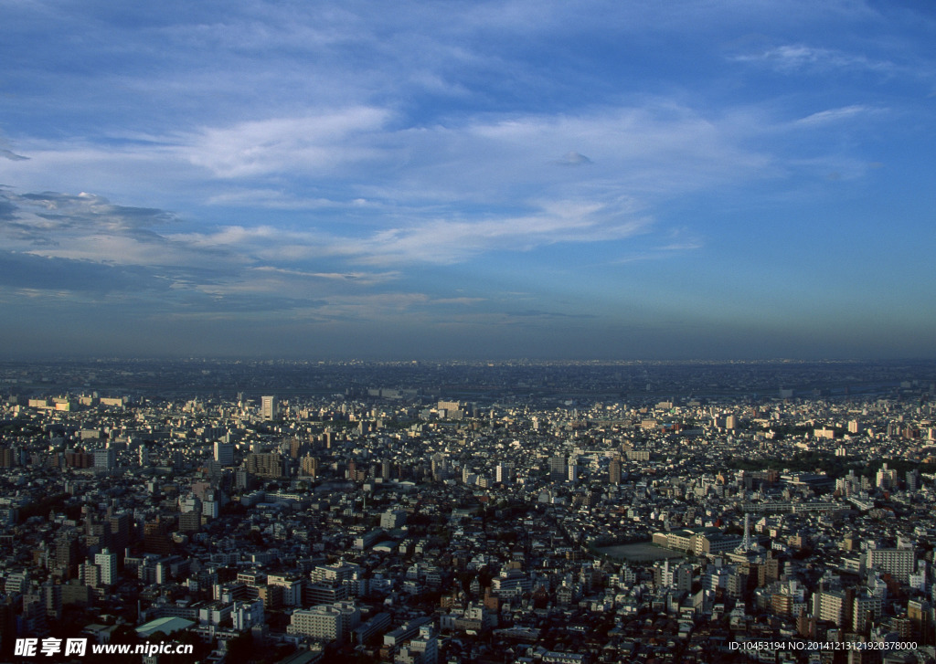 城市远眺