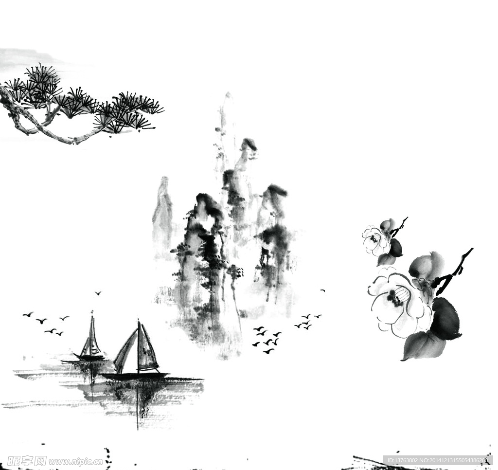 山水画