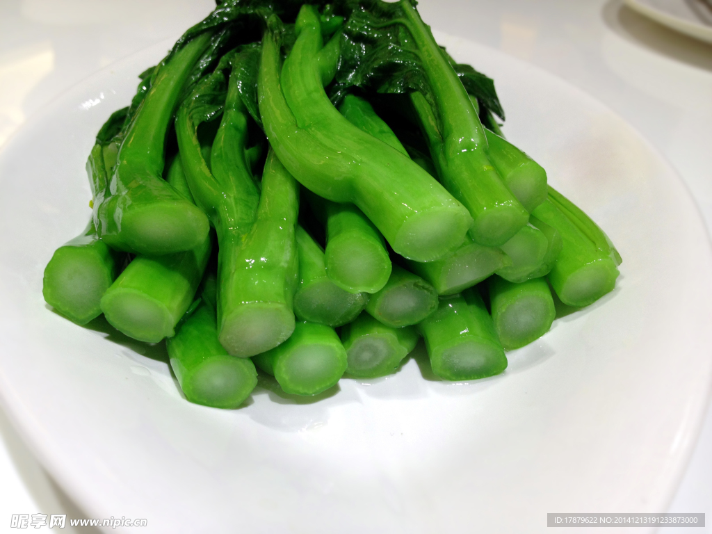 白灼菜心