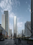 城市广场建筑景观