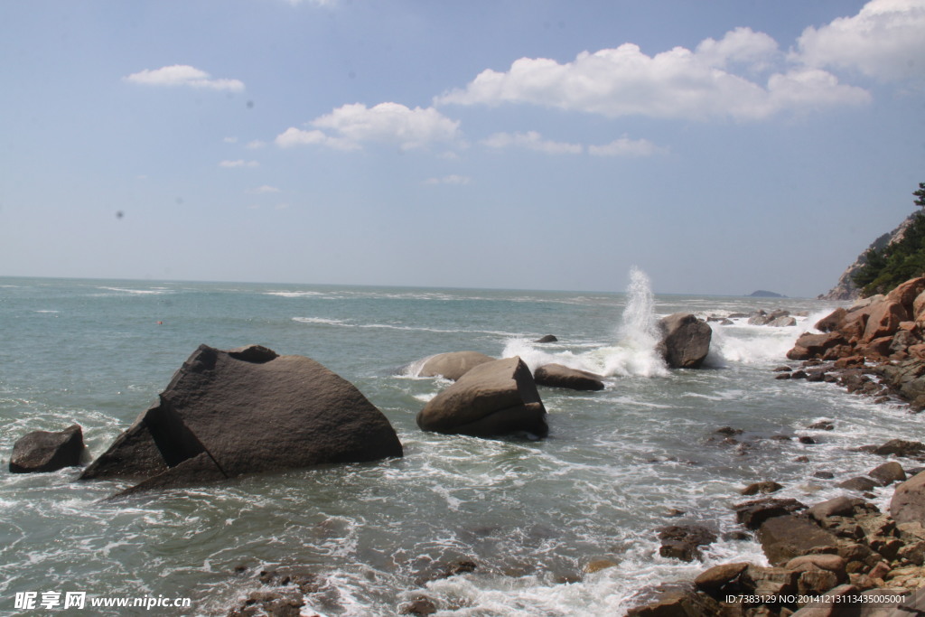 青岛崂山浪打石