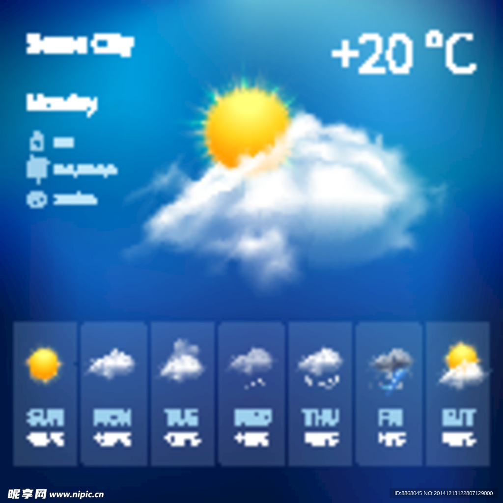 天气图标