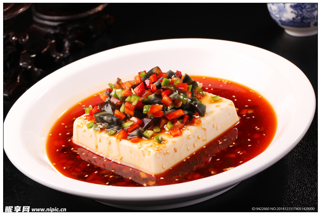 皮蛋豆腐
