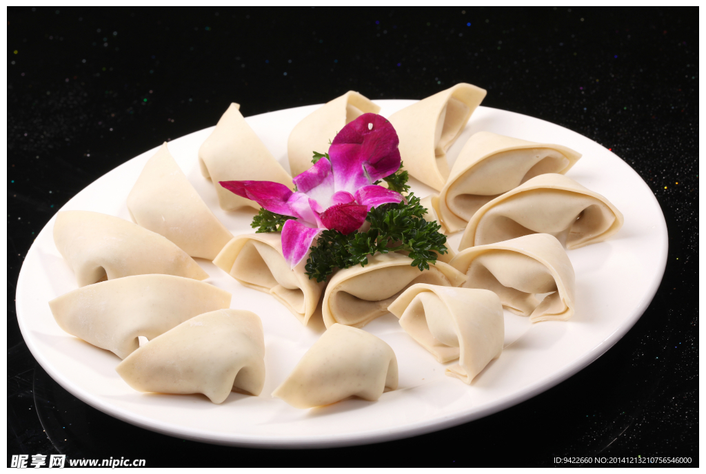 手工素水饺