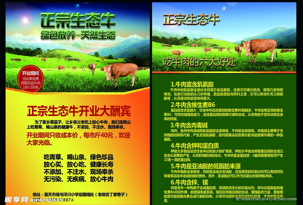 生态健康牛